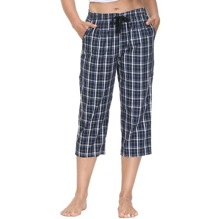 

MoFiz Women Capri Pajama Pant Sleepwear with Pocket #5 Size 2XL