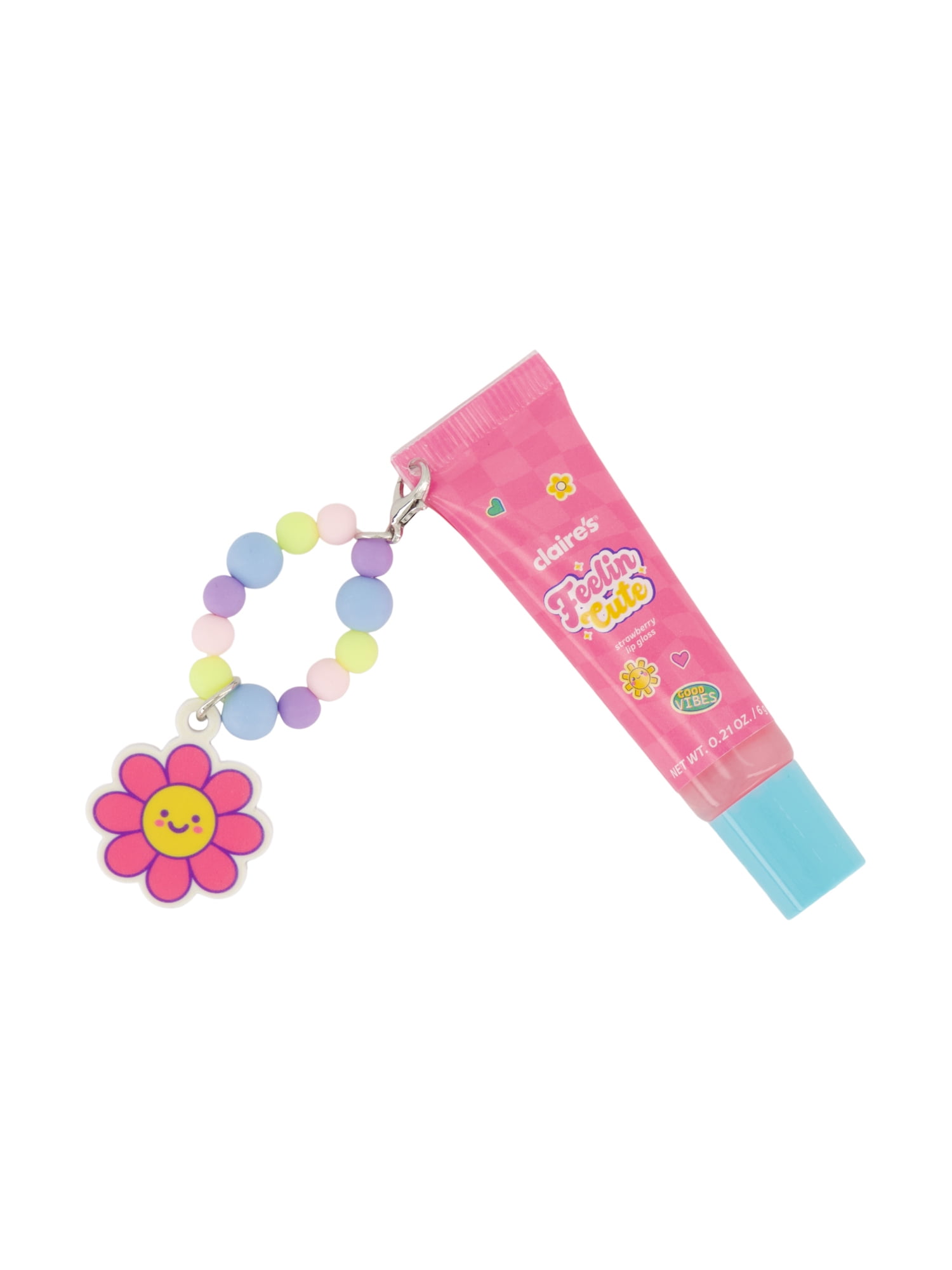 Claire's Berry Kiss Lip Gloss - Strawberry