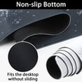 thumbnail image 3 of sixwipe XXL Gaming Mouse Pad, 35.4" x 15.7" Non-Slip Desk Mat, 3mm Thick Stitched Edge Rubber Base, Large Computer Keyboard Pad for Work, Game, Office & Home, 3 of 8