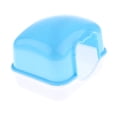 thumbnail image 6 of Durable Hamster House Hideout Hut Hideaway Exercise Chews for Dwarf Hamster, Mouse, Rat, Gerbil and Other Animals Blue, 6 of 10