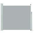 thumbnail image 3 of Toldo lateral retráctil VidaXL para patio, poliéster gris, 1 x 3 m, 3 of 9