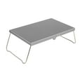 thumbnail image 1 of Mesa plegable para acampar, aleación de aluminio multifuncional para Patio, Picnic, jardín Gris, 1 of 8