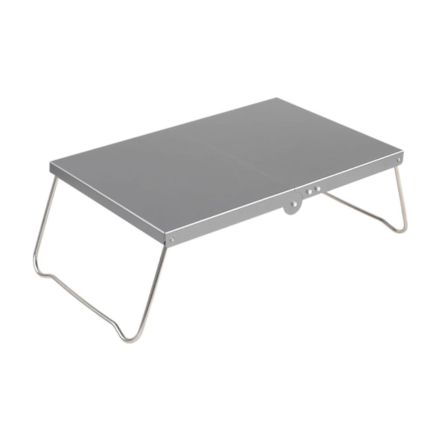 Mesa plegable para acampar, aleación de aluminio multifuncional para Patio, Picnic, jardín Gris