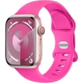 thumbnail image 2 of Correa Compatible con Apple Watch 38mm 40mm 41mm 42mm 44mm 45mm 46mm 49mm, Correas Silicona Suave Resistente Al Agua para Apple Watch SE Ultra 3/2/1 y iWatch Series 11 10 9 8 7 6 5 4 3 2 1, 2 of 23