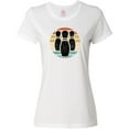 thumbnail image 3 of Inktastic Bowling Sunset for Bowler Silhouette Bowling Pins Women's T-Shirt, 3 of 5