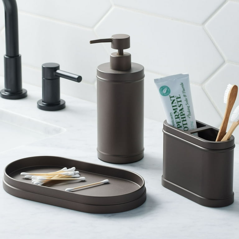 Better Homes & Gardens Bronze Metal Toothbrush Holder, Bathroom