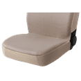 thumbnail image 2 of Auto Drive 2 Piece Starla High Back Seat Covers Jacquard Polyester Tan, Universal Fit, AD081703TAN, 2 of 7