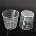 thumbnail image 5 of Gerich 20 Pcs 20 ml Transparent Plastics Measure Cups Dual Scales Cup Container, 5 of 12