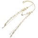 thumbnail image 4 of Bohemia Style Tassel Head Chain Jewelry Hair Accessory Golden 36x4.5CM Women Headpiece 1Set, 4 of 5