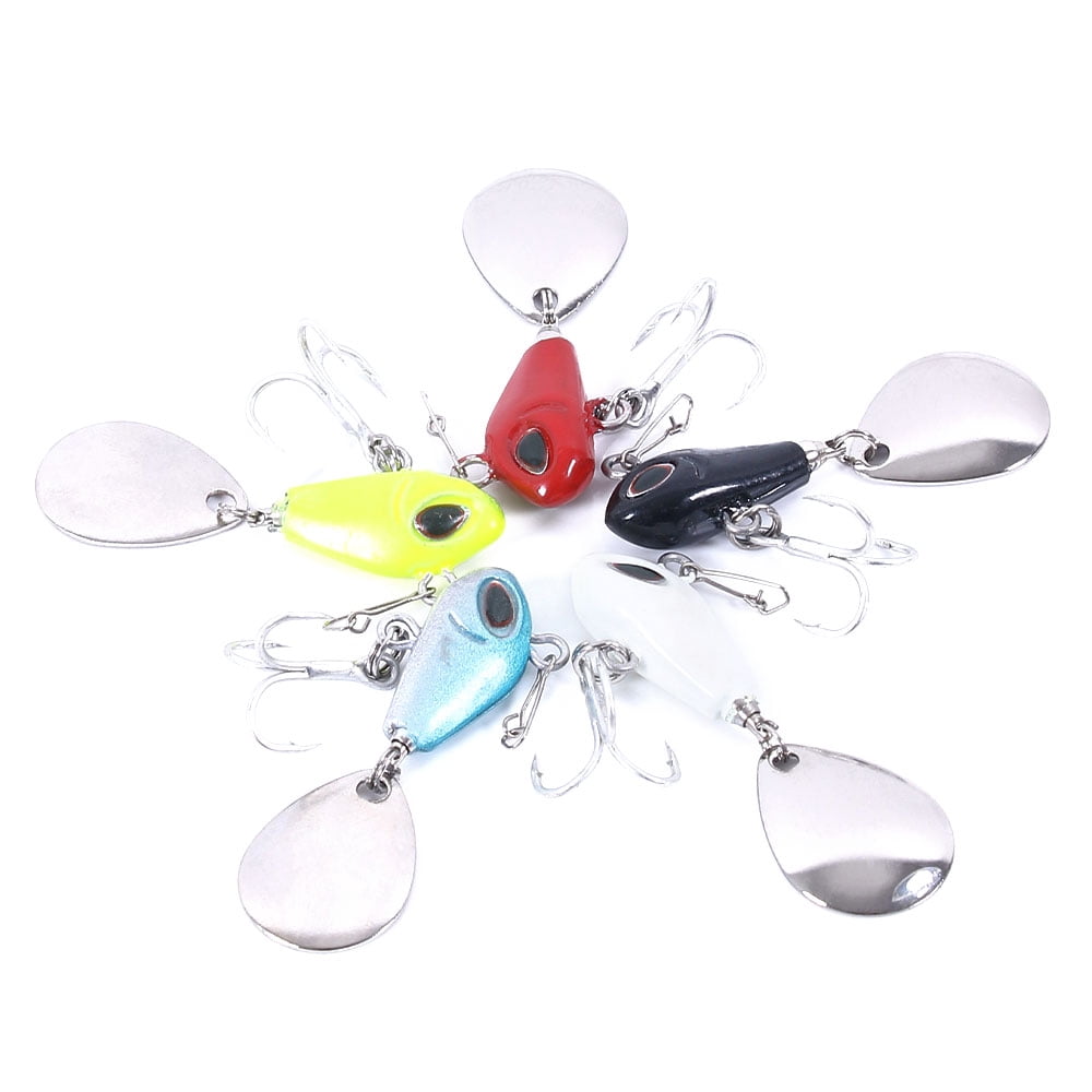 HENGJIA Fishing Lure Set Bass with Topwater Floating Rotating Tail Artificial Hard Bait Fishing Lures with Box,Fishing Lures for Bass Trout Crappie,Minnow Fishing Jigs for Freshwater Saltwater