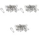 thumbnail image 1 of 60x Alfileres de Seguridad Grandes 2,2,5,3 Pulgadas de material acero Artesanal Gran Edredón de Necesidad, 1 of 9