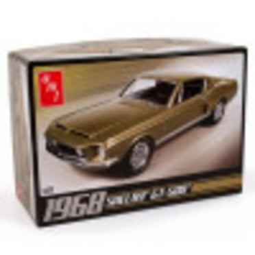 Skill 3 Model Kit 1968 Ford Mustang Shelby GT-500 1/25 Scale Model by AMT