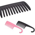 thumbnail image 4 of 2 campos de pelo grande peine dental grande cepillo de pelo de la ducha cepillo de ducha campamentos peine champú rizado champú champú JM, 4 of 5
