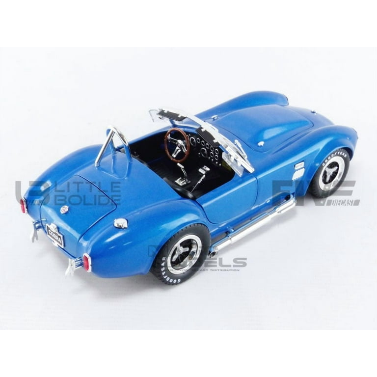 1966 Shelby Cobra Super Snake Blue 1/18 Diecast Model Car by