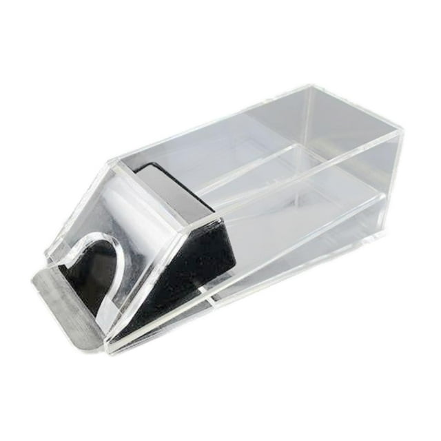 ZLight Carte de Vendeur Chaussure Utilitaire Gain de Temps Transparent Deck Chaussure Carte 6 pour Blackjack Vendeur Professionnel 6 Deck Cartes Vendeur