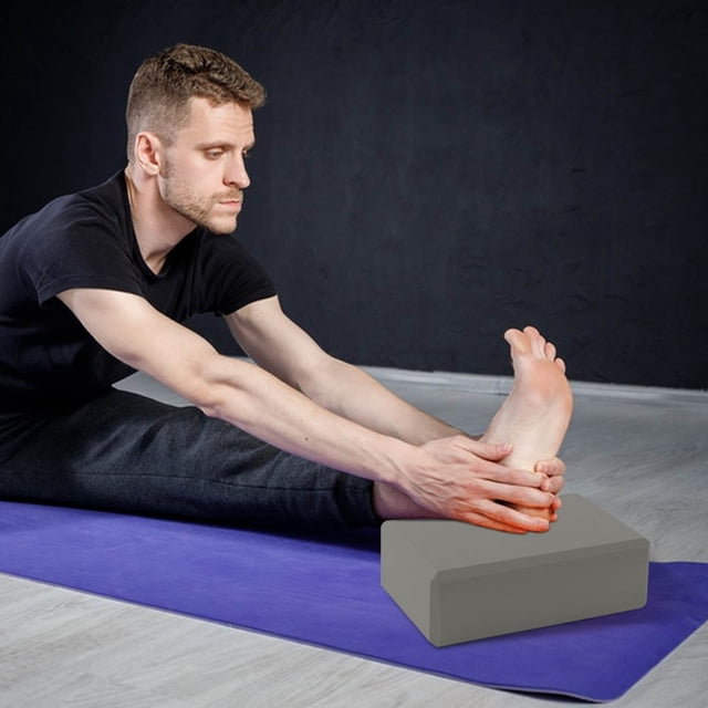 Leodye 1PCS High-Density EVA Yoga Foam Brick - for Stretching, Pilates & Dance