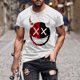 thumbnail image 1 of Blusas y camisas de manga corta y cuello redondo para hombre. Blusas/camisetas de manga corta con cuello redondo y estampado de Halloween para hombre. Blusa para hombre., 1 of 5