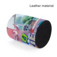 thumbnail image 4 of Mia y Codie-theme Cylinder Pen Holder Pencil Organizer with Flannel Lining PVC Leather Material Cardboard Base for study work 10*8CM, 4 of 6