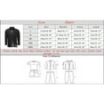 thumbnail image 2 of Fgnfyis Mens Blazer Mens Fashion Camouflage Pocket Cardigan Suit Button Sweater Jacket for Casual and Smart Wear Mens Jackets Army Green XXL, 2 of 4