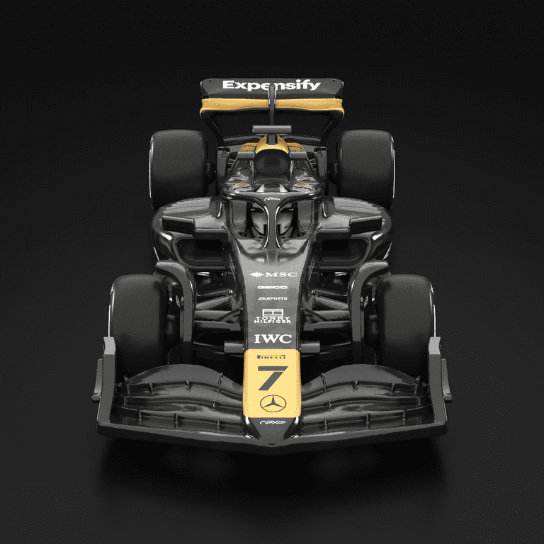 ミニカー Hot Wheels F1 The Movie Vehicle APXGP Hot Wheels F1 The Movie APXGP Diecast Car, Black with Gold Livery