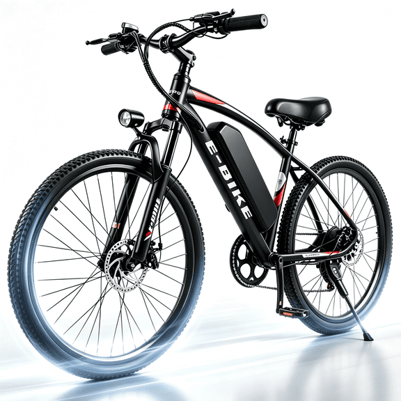 Setohet 26" Electric Bike for Adults , Powerful 500W E Bike with 36V Removable Battery: 7-Speed Commuter Bike ,UL2849