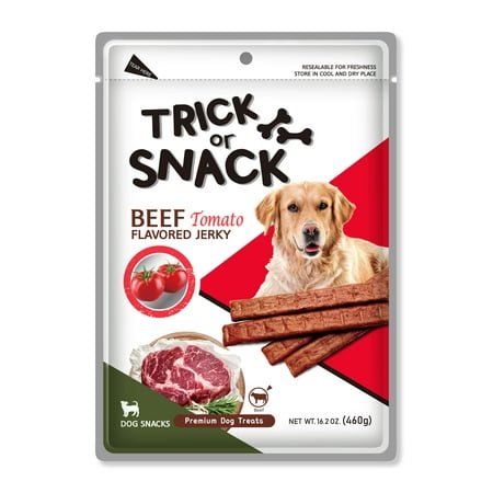 UPC: 0850019481686 | Trick or Snack Dog Treats – 1lb Of Delicious Soft Tender Nutritious Healthy Beef Chicken Salmon Chews Jerky Snacks 12 Flavors