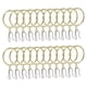thumbnail image 1 of Uxcell 28 Pcs 1.5 pulgadas Anillos de Cortina de Metal Dorados con Ganchos de Pin para Sala de Estar, 1 of 4