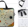 thumbnail image 3 of WERPE Dots Circles Generative Art Laptop Sleeve Carrying Bag Diving Fabric Soft Travel Case (Idea) 15inch, 3 of 5