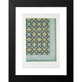 thumbnail image 2 of Émile Prisse d'Avennes 14x18 Black Modern Framed Museum Art Print Titled - Arabesques; Mural Earthenware; of the Derwiches Tekyeh (17th Century); 2 (1877), 2 of 5