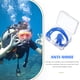 thumbnail image 5 of 2 pares de tapones para los oídos de natación de silicona Tapones auditivos ergonómicos sumergibles bajo el agua con cuerda colgante para adultos Niños (azul), 5 of 6