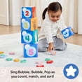 thumbnail image 3 of Melissa & Doug® Ms. Rachel™ Sort and Count Nesting and Stacking Blocks with Wooden Fish Preschool Learning Toy for Boys, Girls - FSC Certified, 3 of 10