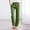 Green, variant on JUSLIO Linen Pants Women Casual Lace-up Linen Comfortable Straight Leg Pants Beige L