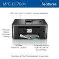 thumbnail image 4 of Brother MFC-J1170DW Inkjet Printer-Wireless, Scanner, Fax, All-in-One Printer, 4 of 10