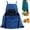 Blue, variant on Gardening Apron with Pockets for Women & Men | Garden Harvest Apron | Water-Proof | Large Capacity | Gardening Gifts