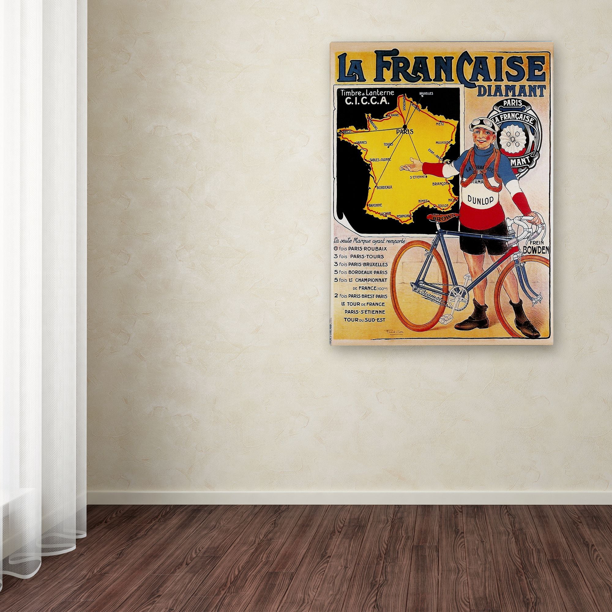 Trademark Fine Art 'Travel 315' Canvas Art by Vintage Lavoie