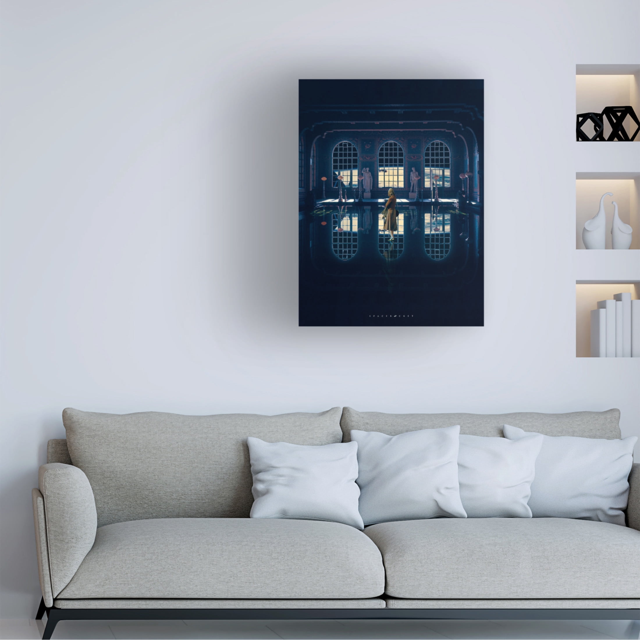Trademark Fine Art spacerocket art  295 Canvas Wall Art
