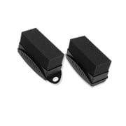 2 pcs Car Tire Wheel Dressing Shine Contour Applicator Pad Sponge Black