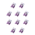 thumbnail image 2 of Qarigey 2 piezas de horquillas para mujer, tocado colorido, pasador para el pelo, tocado con lazo, Clip para estudiantes, fiesta de graduación, trabajo Violeta 10piezas Qarigey CBP308072, 2 of 6