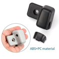thumbnail image 5 of Auto Side Sun Visor Fixing Buckle For Mini R55 R56 R60 Buckle 51169812837 Black Rear, 5 of 5