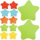 thumbnail image 1 of 100 imanes de nevera con forma de estrella, decoración para el frigorífico, pegatinas ornamentales para pizarra., 1 of 7