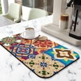 thumbnail image 2 of Brilliantly Absorbent Mexican Coffee Drying Mat 19.5x12in Diatom Mud Dish Pad Perfect Counter Top Kitchen Gadget for Dry, Coffee Mat Clean & Stylish Kitchen, 2 of 7