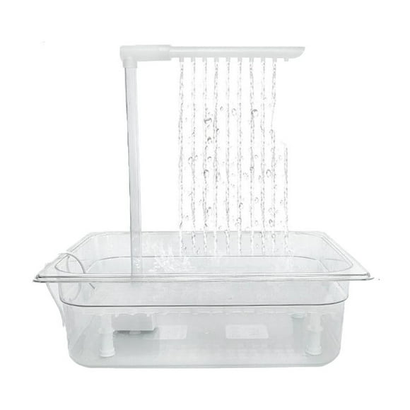 Yhmxh Bathtub Automatic Bath Shower Automatic Bath Shower Bath For Small Medium Birds Parakeet Conure Budgie Cockatiel Lovebird