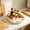 Beige_New#37, variant on 360 Rotating Oval Turntable Organizer with Adjustable Dividers for Fridge Condiment Bottles Kitchen Counter Spice Jars