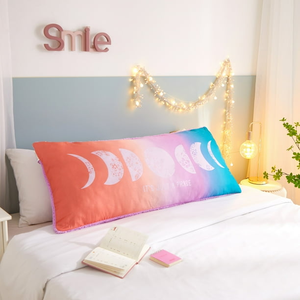 Your Zone, Super Soft,Just a Phase Moon, Body Pillow, 20" x 48
