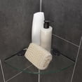 thumbnail image 2 of CRAFT + MAIN® 10 × 10-Inch Corner Glass Shelf, 2 of 3