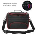 thumbnail image 3 of Vogacara Gran capacidad Pro Peluquería Cabello Equipo Salón Herramienta Bolsa de transporte Bolsa de almacenamiento de viaje Negro Cuidado del cabello Vogacara CE002849-00, 3 of 6