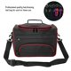 thumbnail image 5 of Vogacara Gran capacidad Pro Peluquería Cabello Equipo Salón Herramienta Bolsa de transporte Bolsa de almacenamiento de viaje Negro Cuidado del cabello Vogacara CE002849-00, 5 of 6