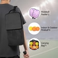 thumbnail image 5 of Pickleball Paddles Set Of 2, Fiberglass Surface, Liquid & Marble Print, 4 Balls & Bag, 5 of 5