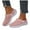 Pink, variant on Womens Orthopedic Mules Clogs with Back Straps Summer Breathable Mesh Walking Slip on Sneakers Sandals