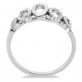 thumbnail image 3 of no plating Stainless Steel Ring AAA GRD CZ Clear DA258 for Women Clear Stone Color Style High Size 8, 3 of 5